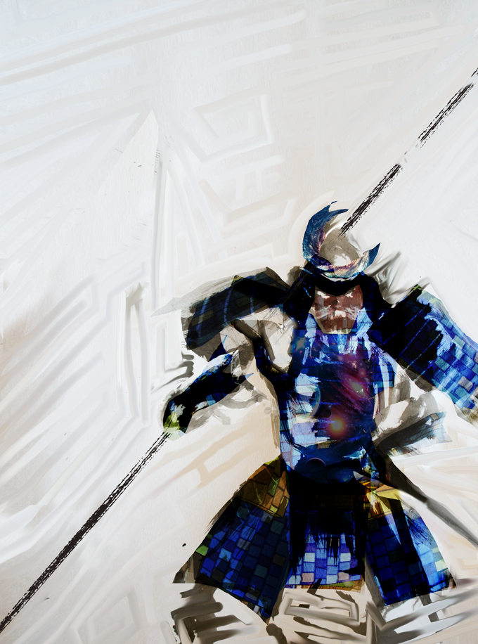 Samurai Illustration アート 墨絵イラスト 伊達政宗やイザナギなど Contemporary Artist Arai Fuzuki Official Web 現代アーティスト新井文月オフィシャルサイト